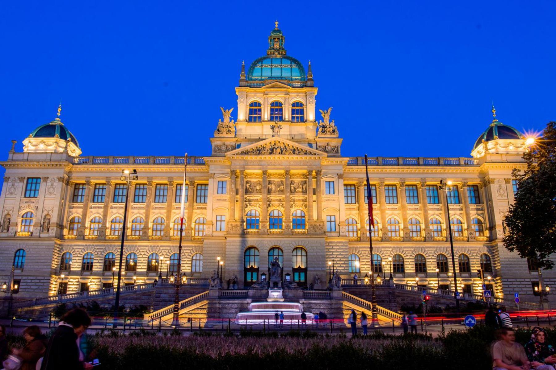 The National Museum Terrace Prag